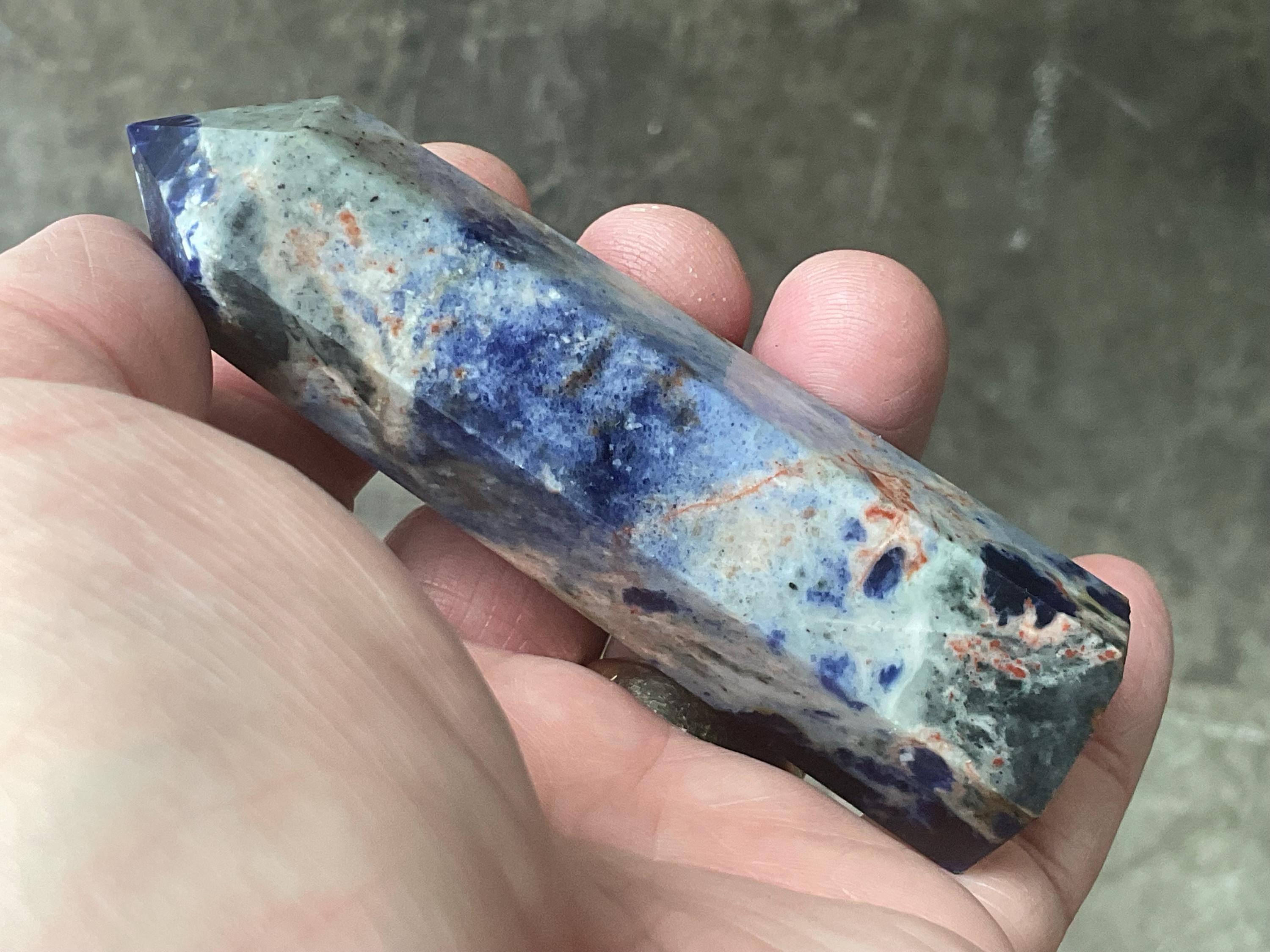 100g Sodalite with Sunstone Generator 3B