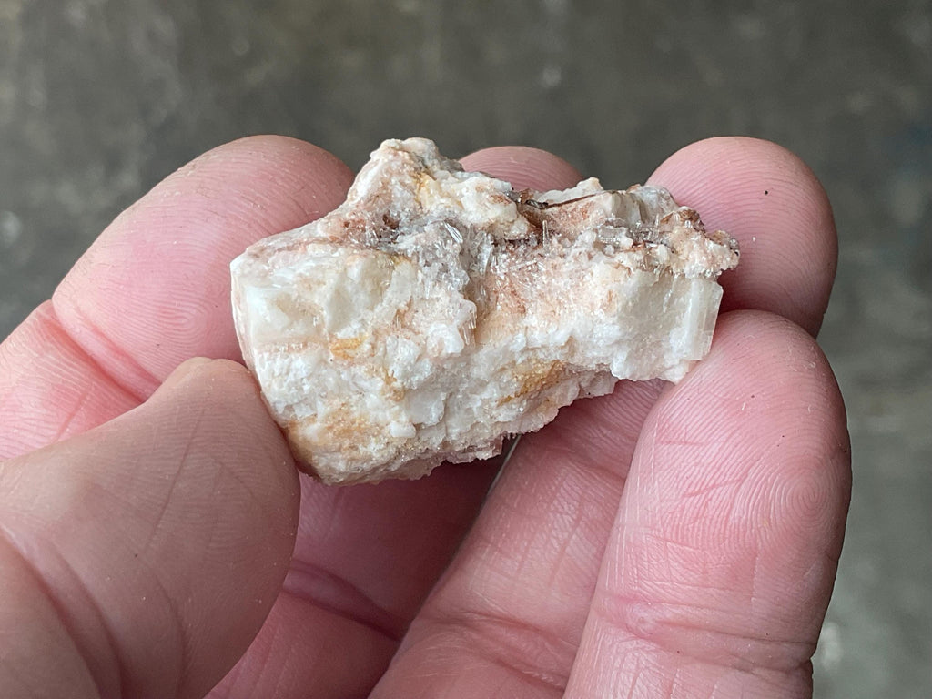 32g White Baryte and Clear Quartz Specimen from South Australia