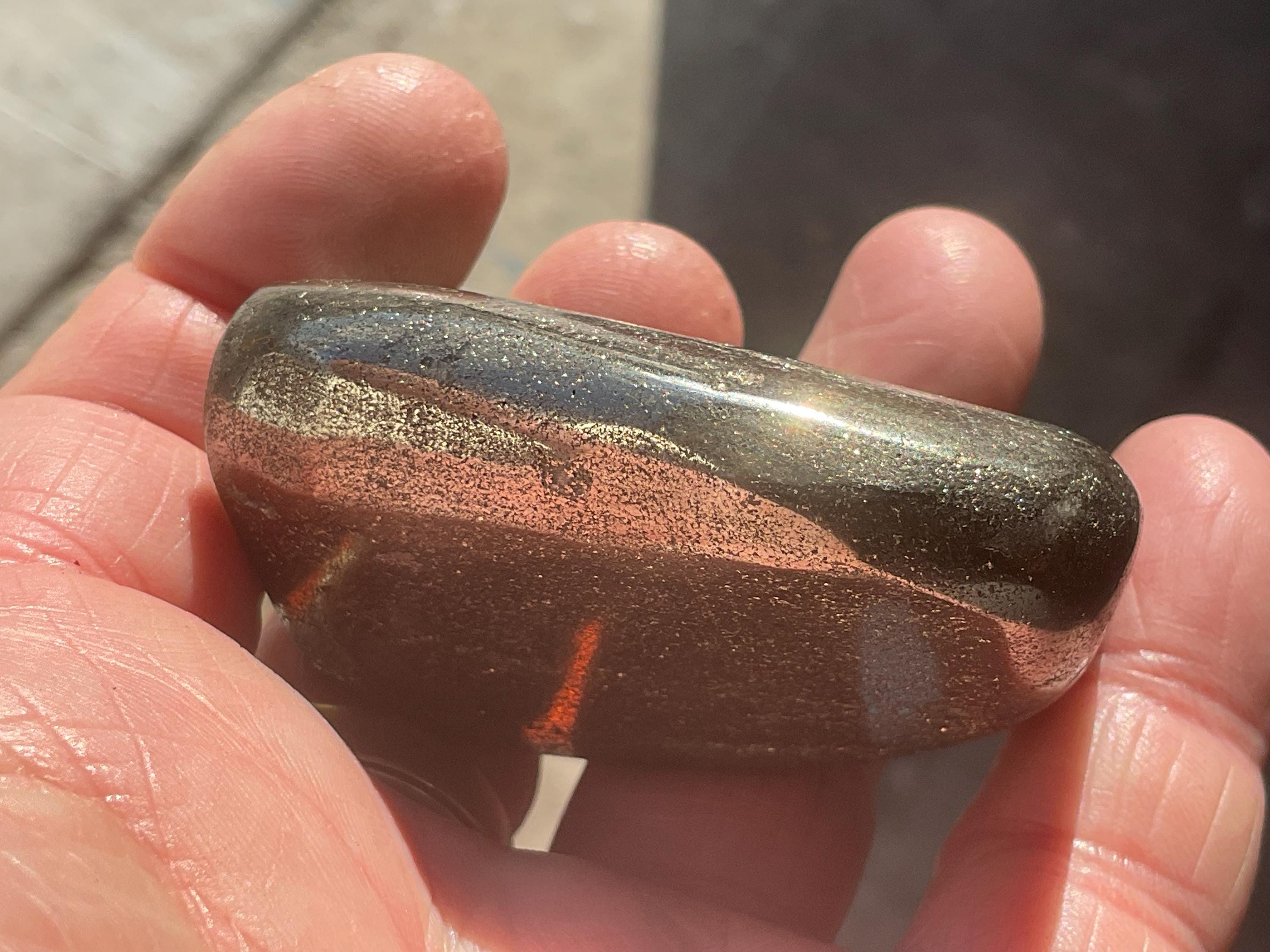 184g Pyrite Polished Freeform 5B