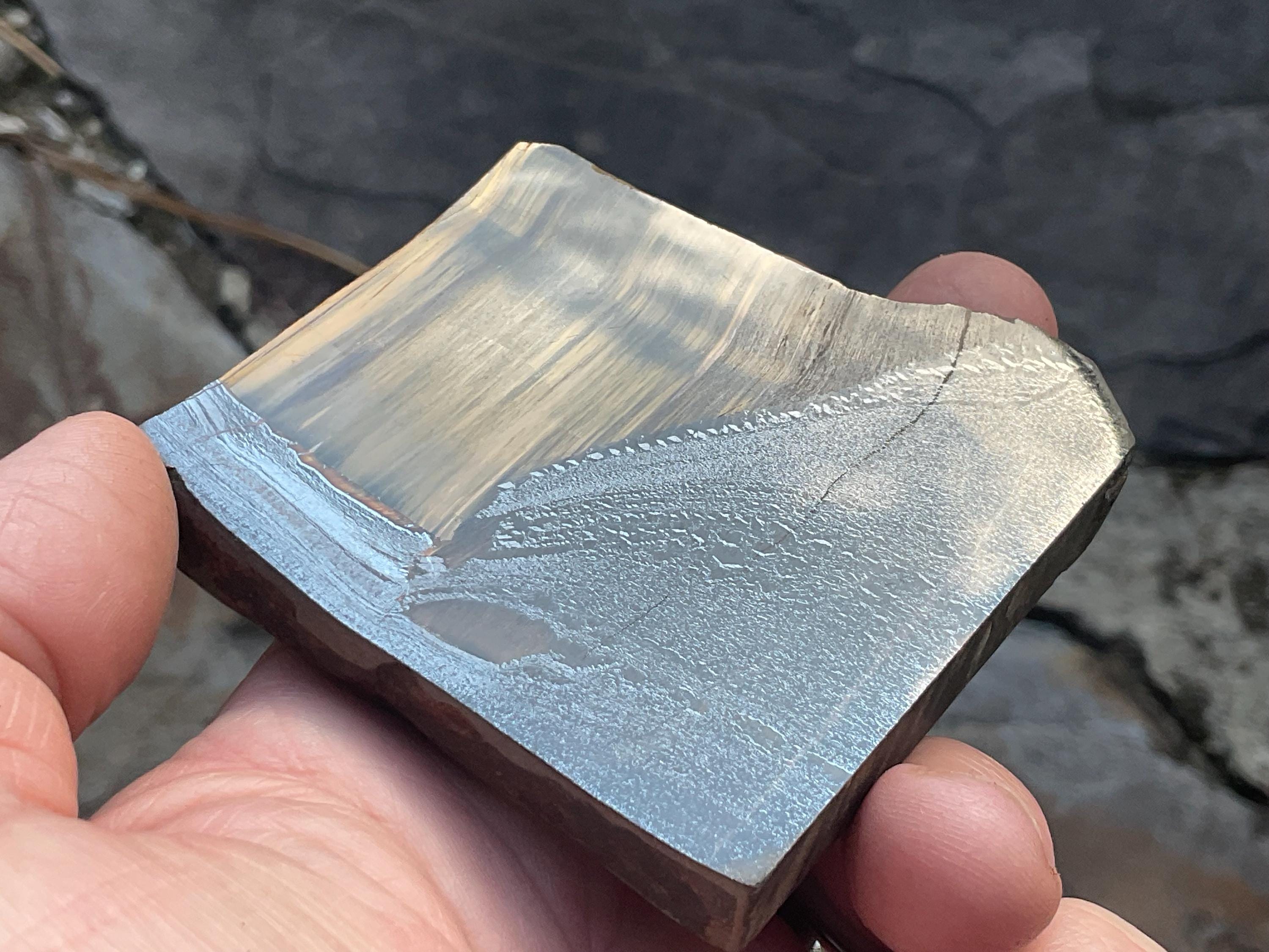135g Molten Hematite Western Australian Tiger Iron Polished Slab 1A