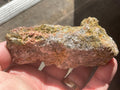 188g Epidote and Pink Dolomite on Smokey Quartz Specimen C from Inner Mongolia