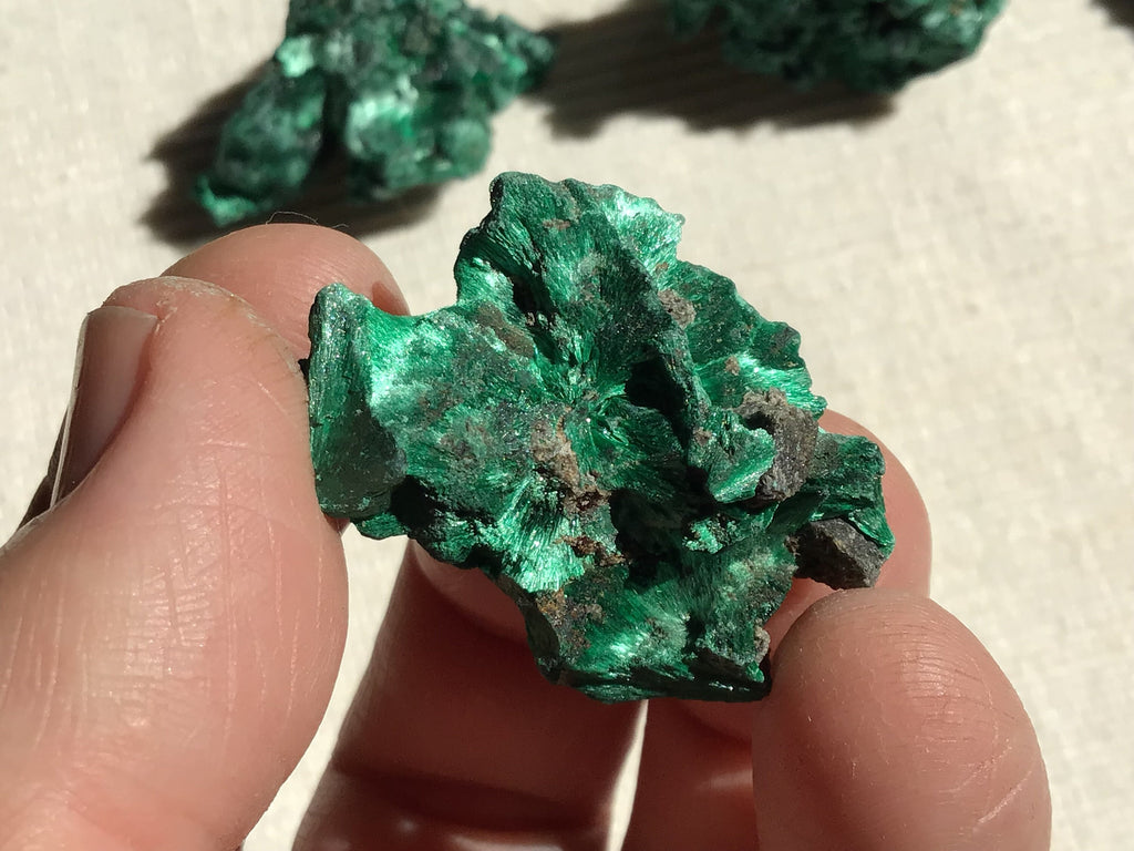 16g Silky Congolese Malachite Specimen 1C