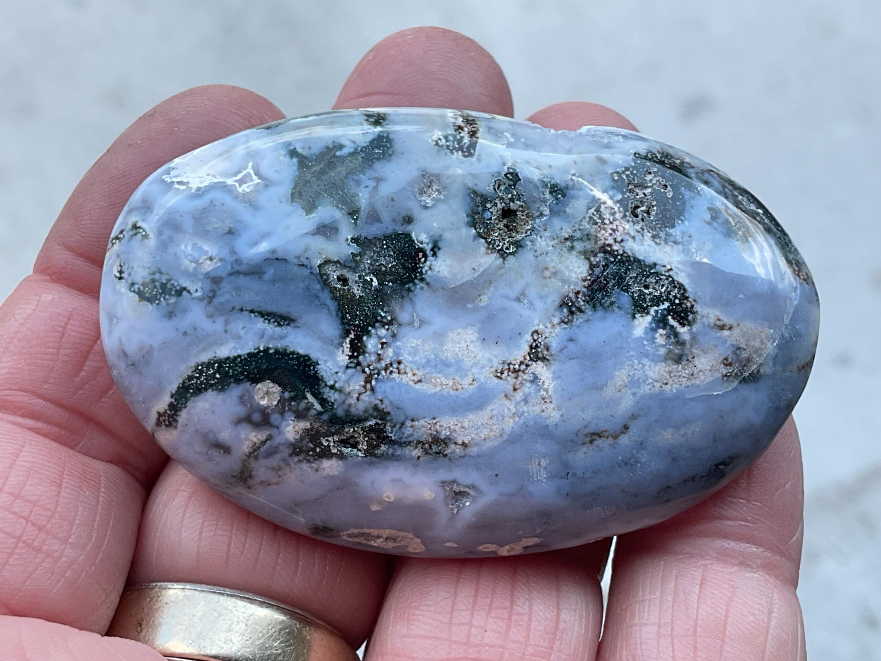 66g Ocean Jasper/Opal Palmstone 2A