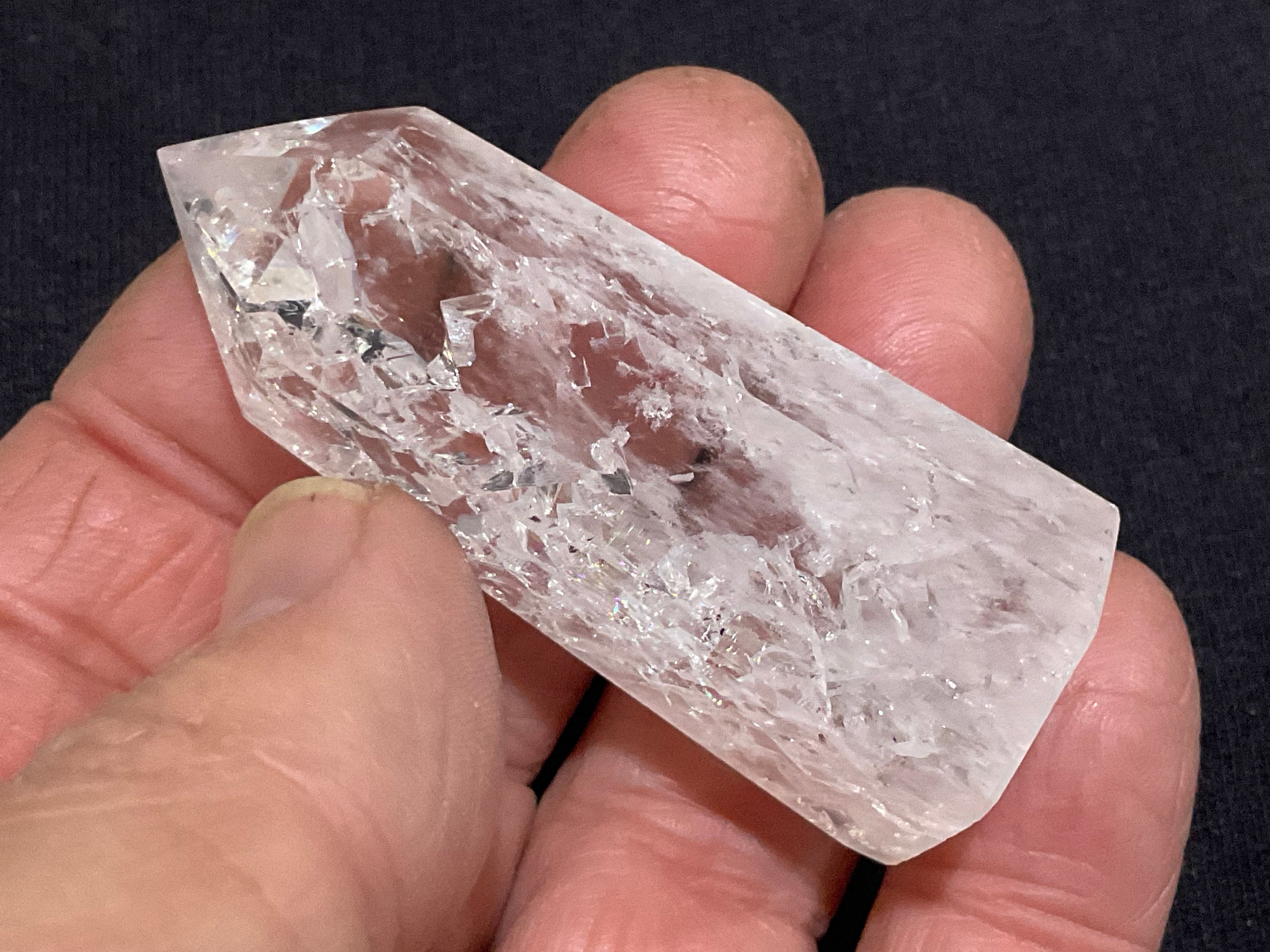 44g “Crackle Quartz” Generator 1B