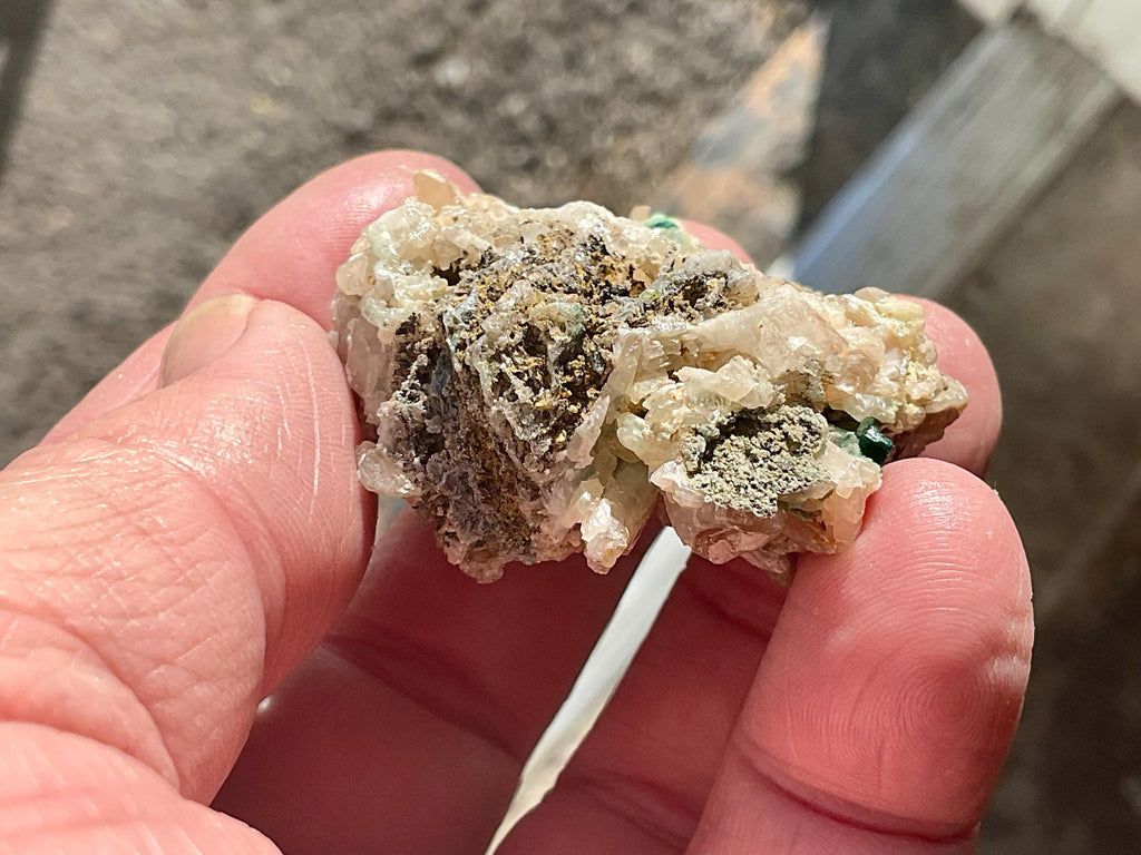 78g Australian Cerussite with Malachite Specimen from Rum Jungle