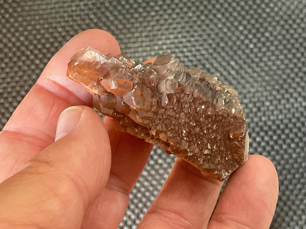 54g “Red Pagoda” Calcite Specimen 7A from Hubei, China