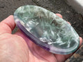 260g Rainbow Fluorite Feather Bowl 1A