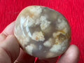 122g Flower Agate Palmstone 9B