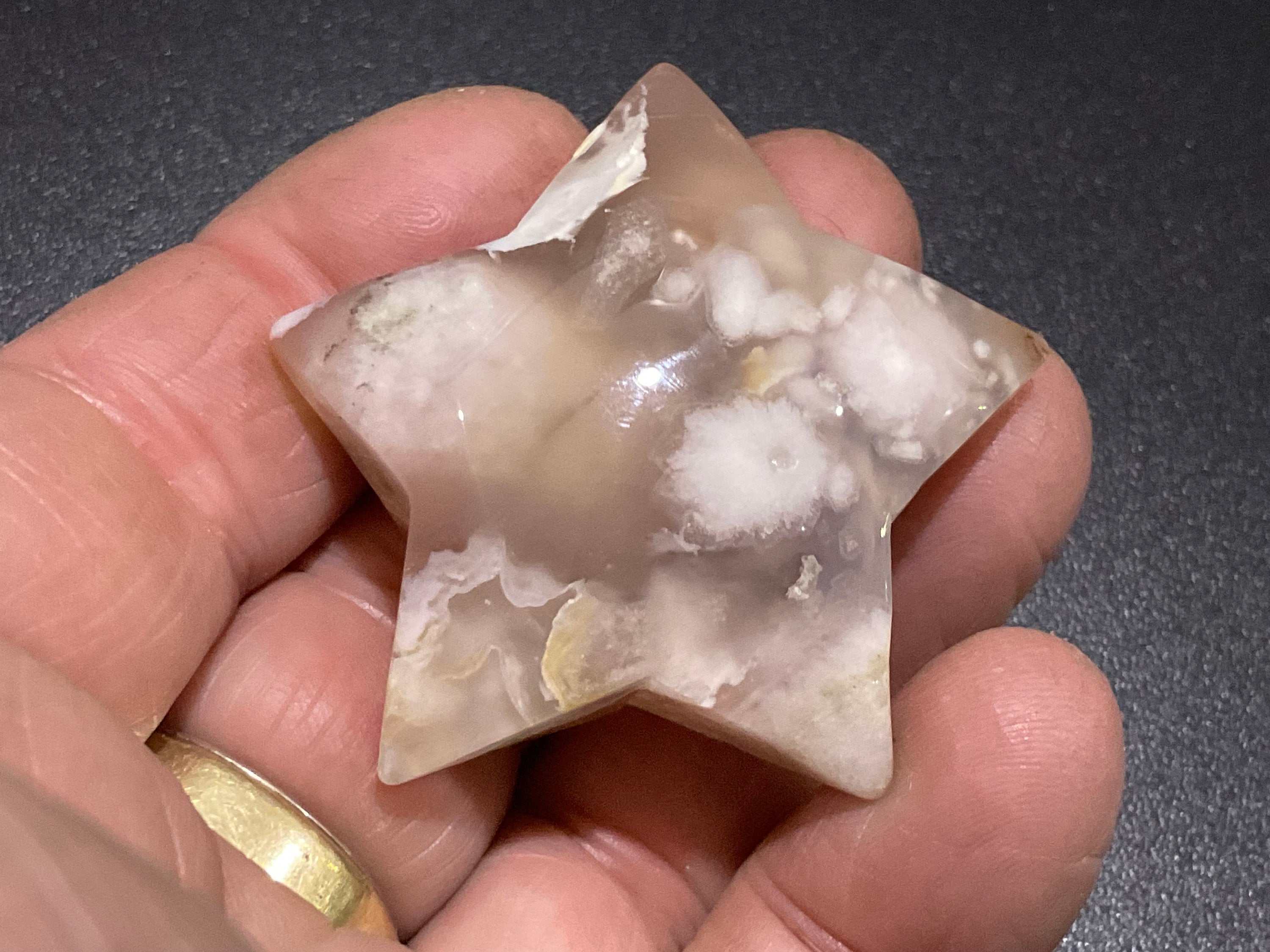36g Flower Agate Star 4B
