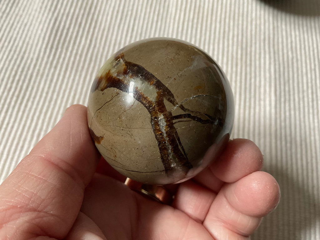 200g Madagascan Septarian Sphere 4D