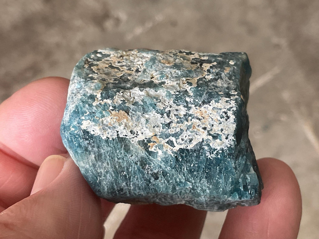 86g Natural Blue Apatite Crystal B