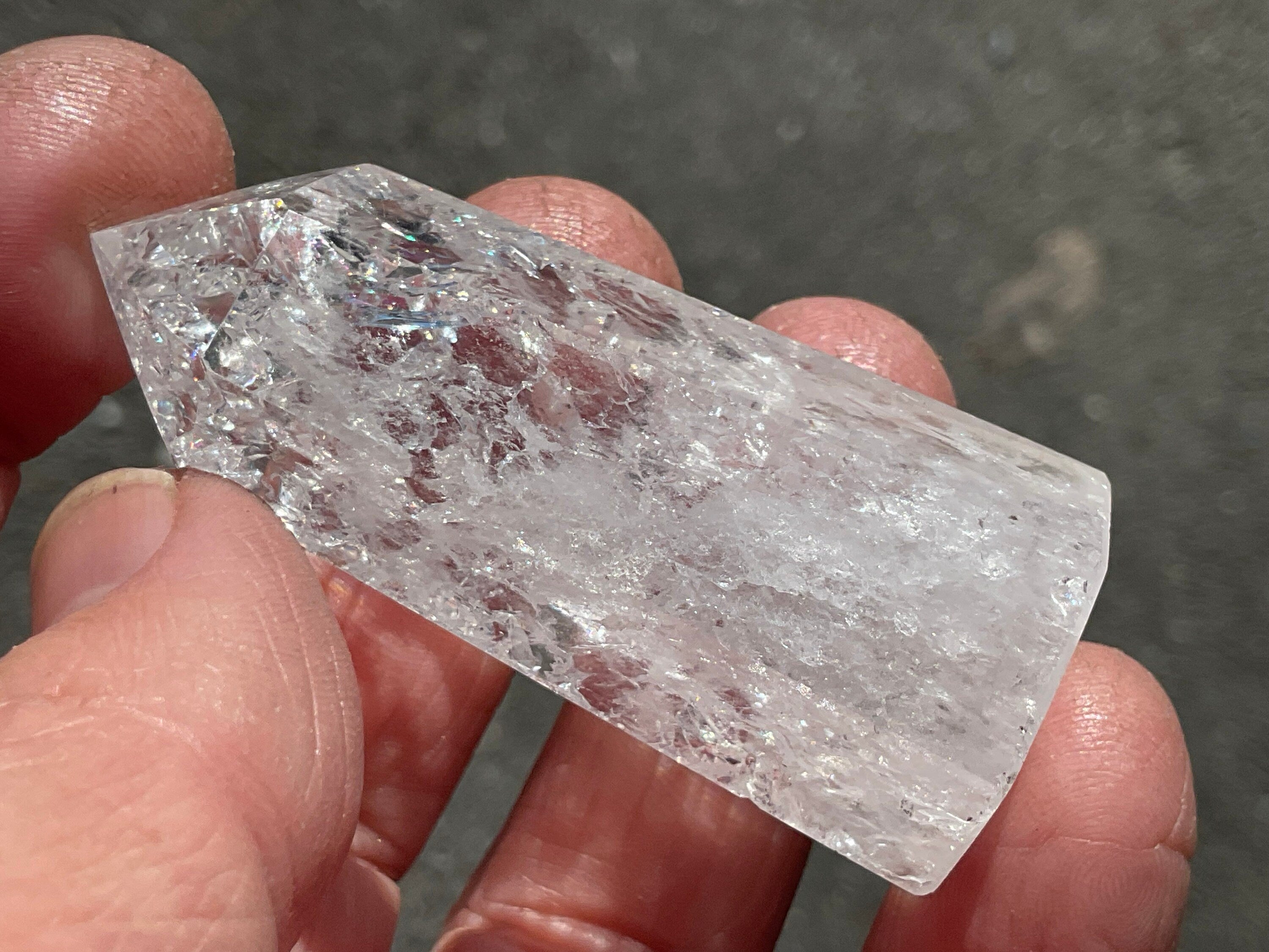 44g “Crackle Quartz” Generator 1B