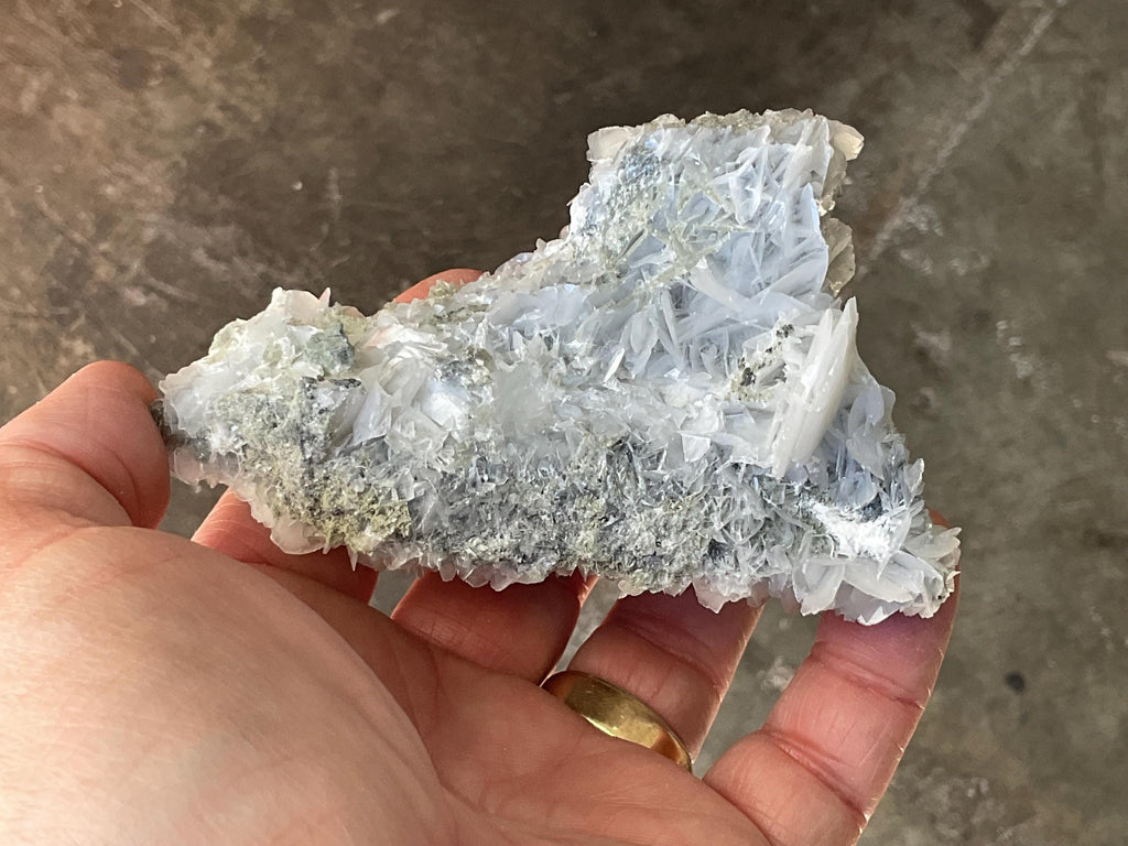 214g UV Reactive “Angel Wing” Calcite Specimen 2A from Hunan, China