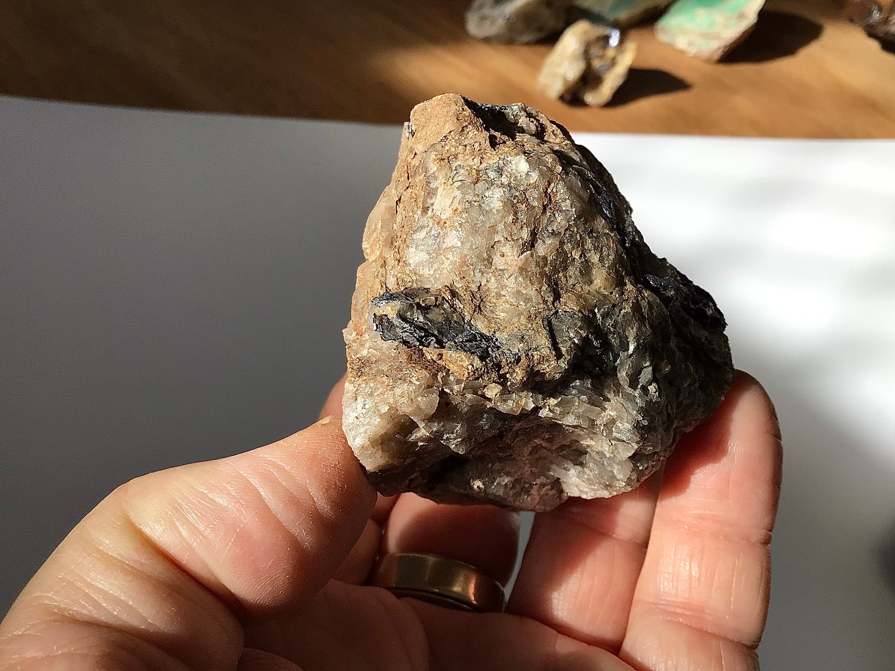 192g Australian Molybdenite Specimen 2E