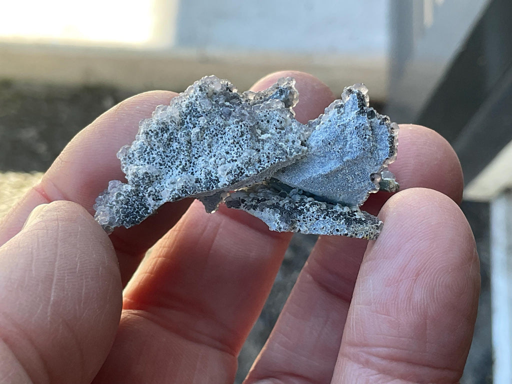 14g Fluorite on Stibnite Specimen 2A from Jiangxi, China