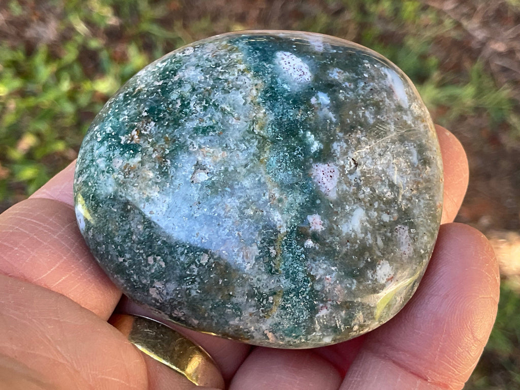 117g Ocean Jasper/Opal Palmstone 13A