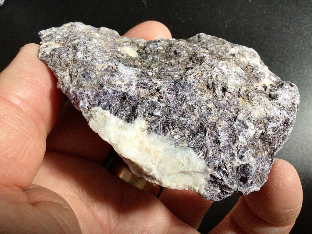 113g Trilithionite with Petalite and Rubellite Rough Piece 5A