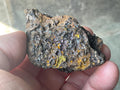 70g Iridescent Goethite/Limonite with Selenite Crystals Specimen 6A from Hubei, China