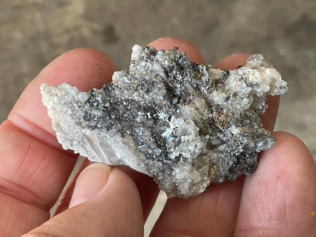 44g Anglesite Specimen 1 from Block14 Opencut Mine Broken Hill