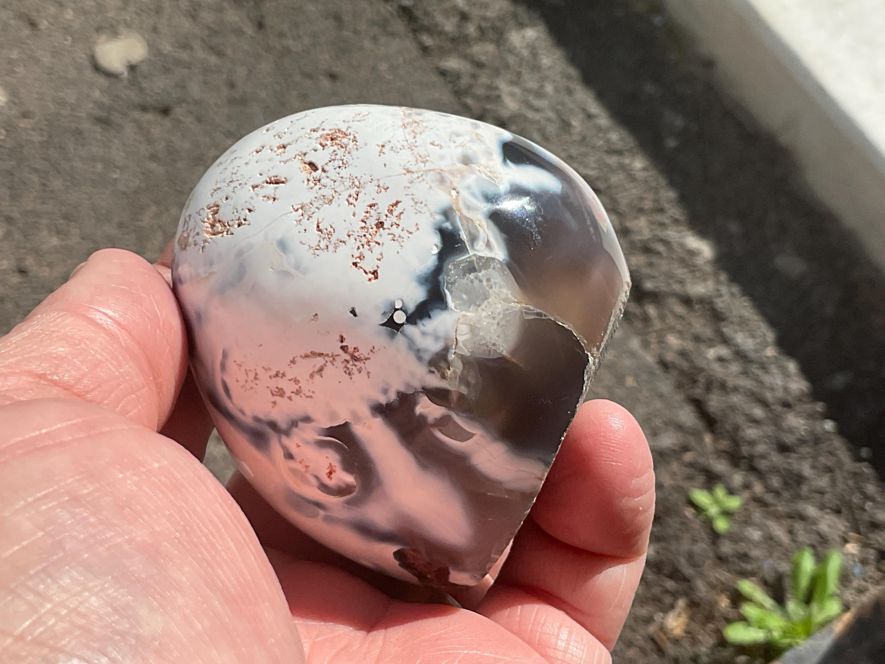 248g Orca Agate Freeform A