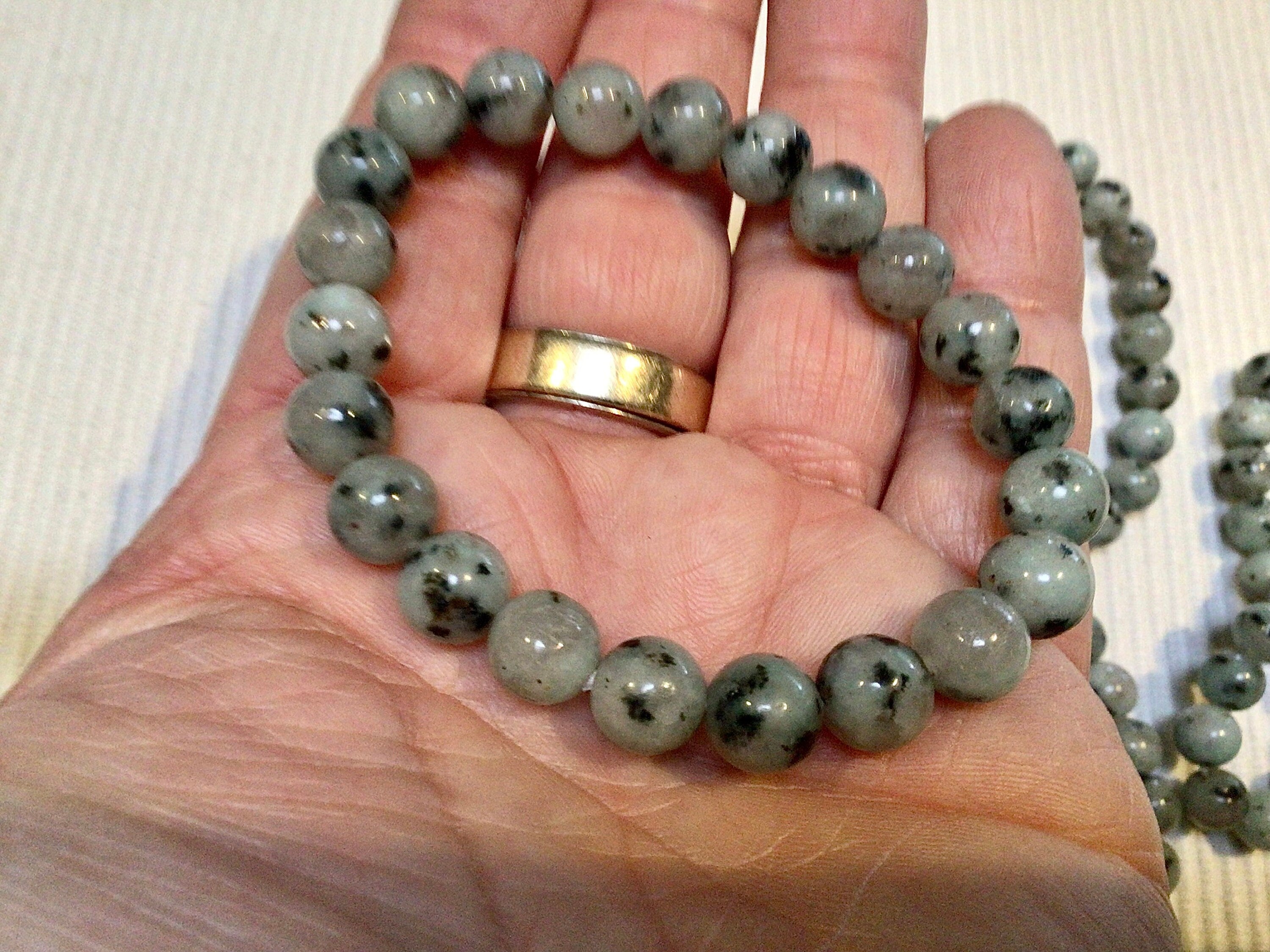 Kiwi Jasper 8mm Brad Bracelet
