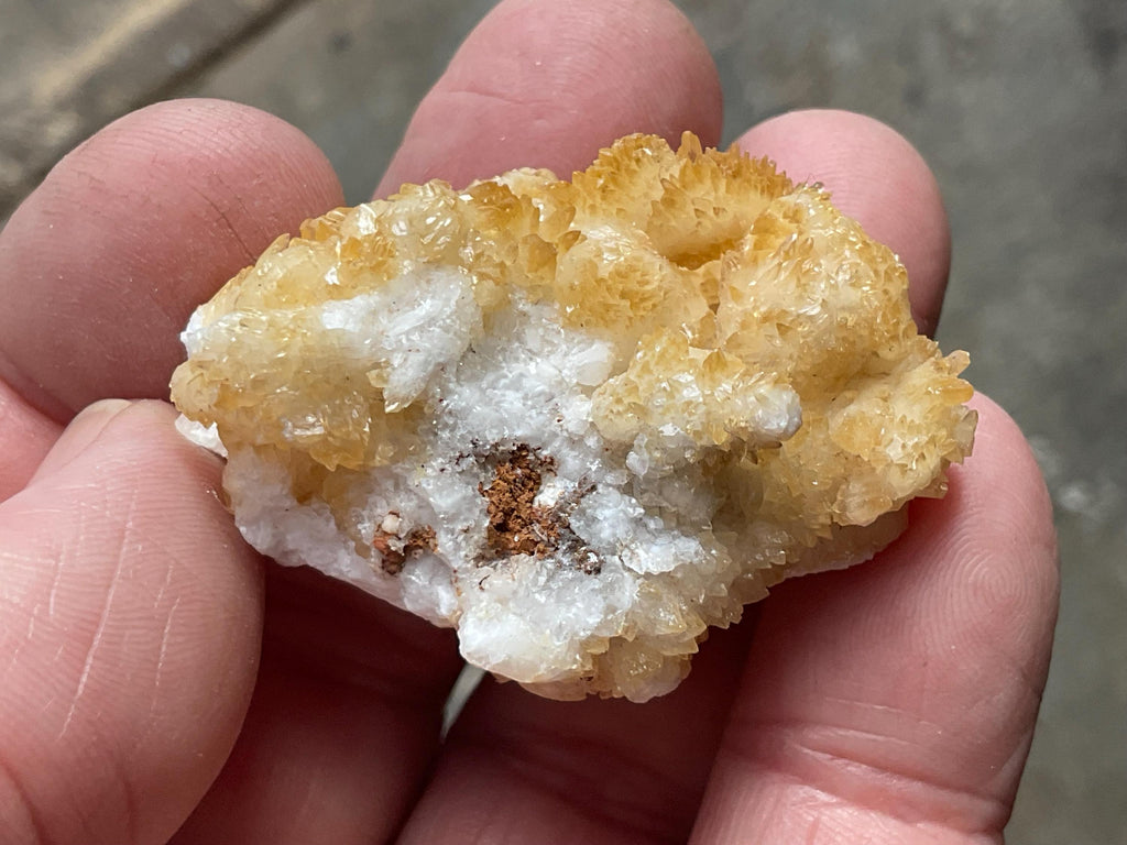 26g Amber Calcite Specimen 1B from Guizhou, China