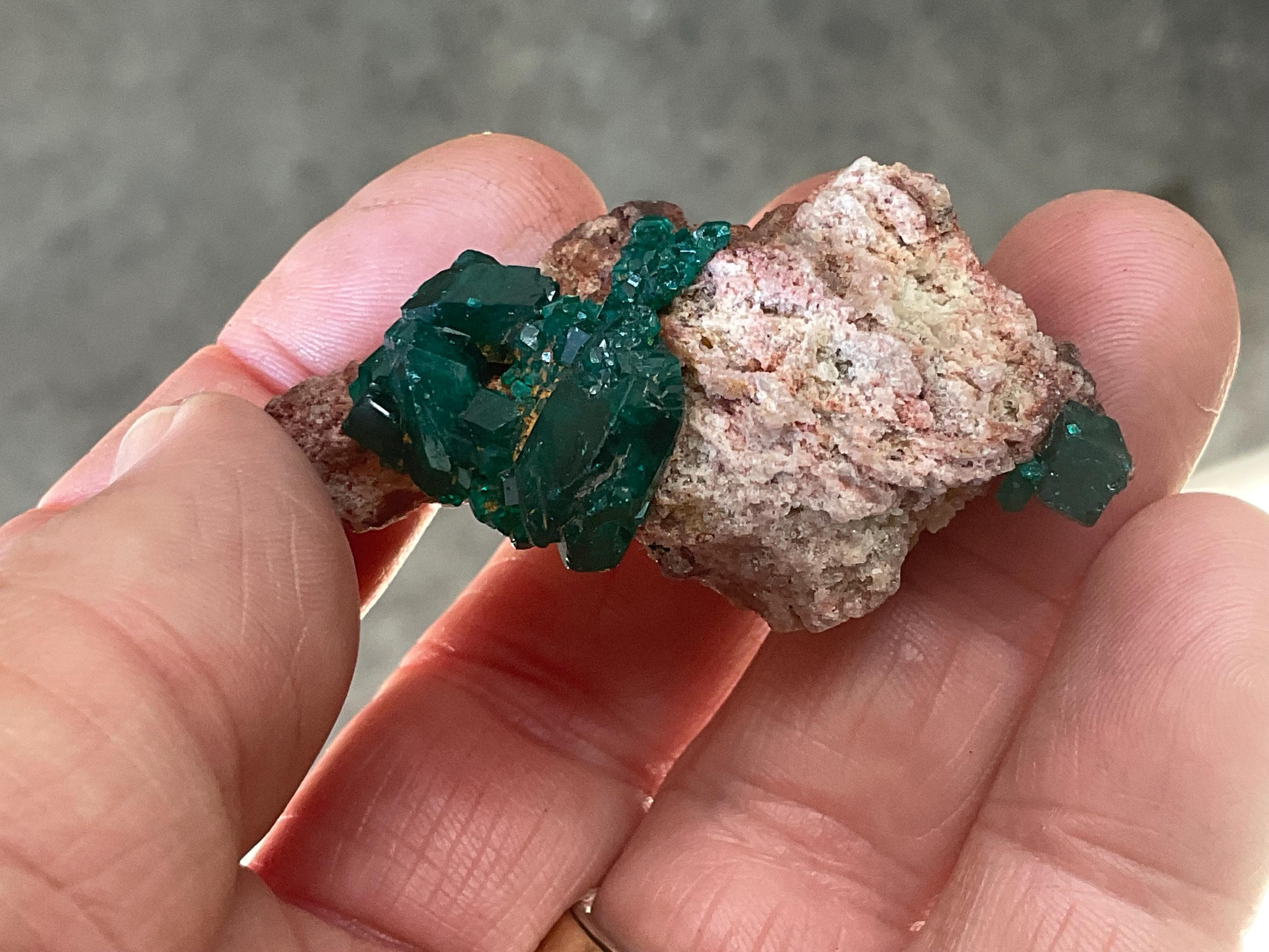 28g Congolese Dioptase Specimen 9C