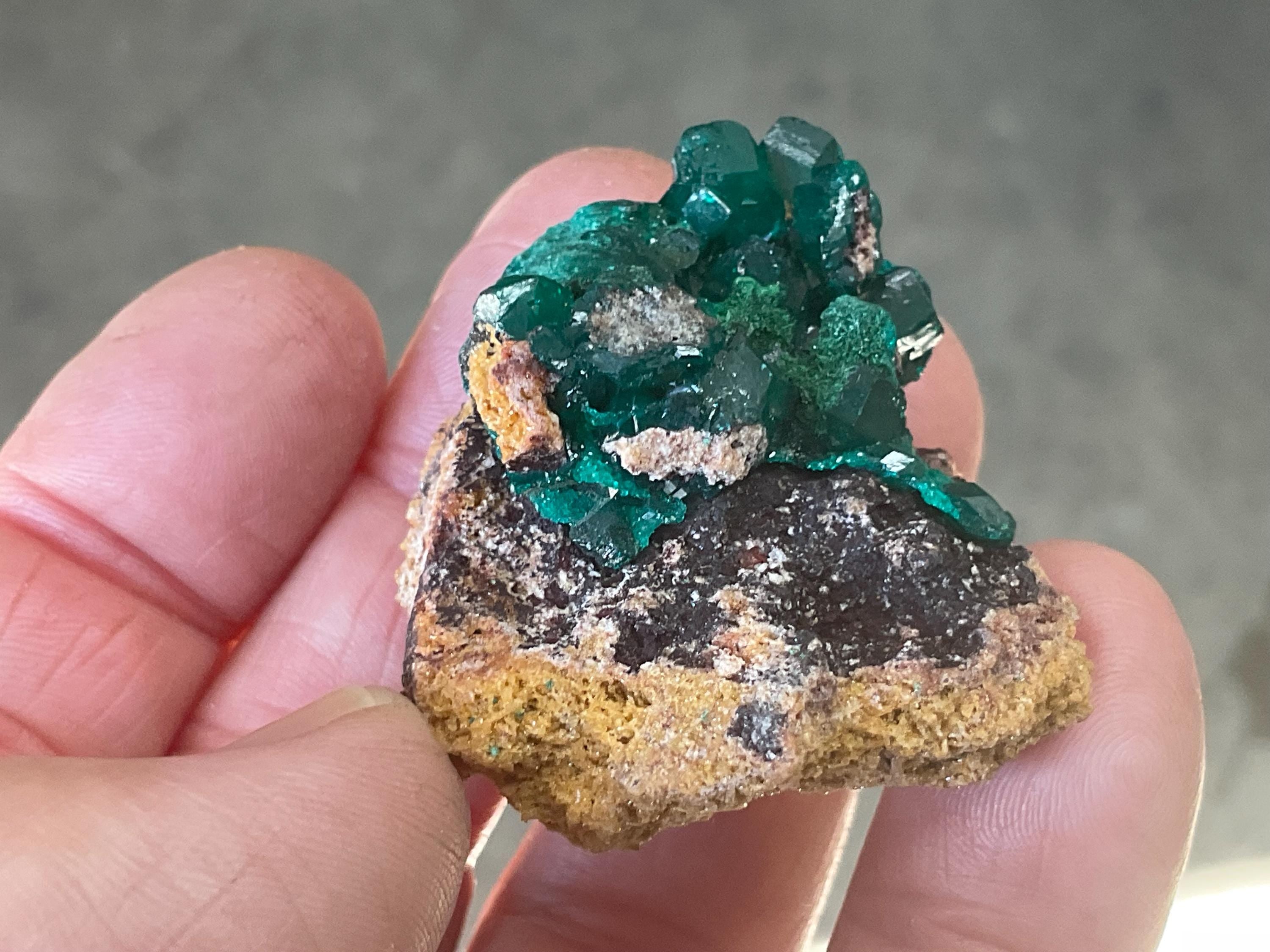 28g Congolese Dioptase Specimen 10A