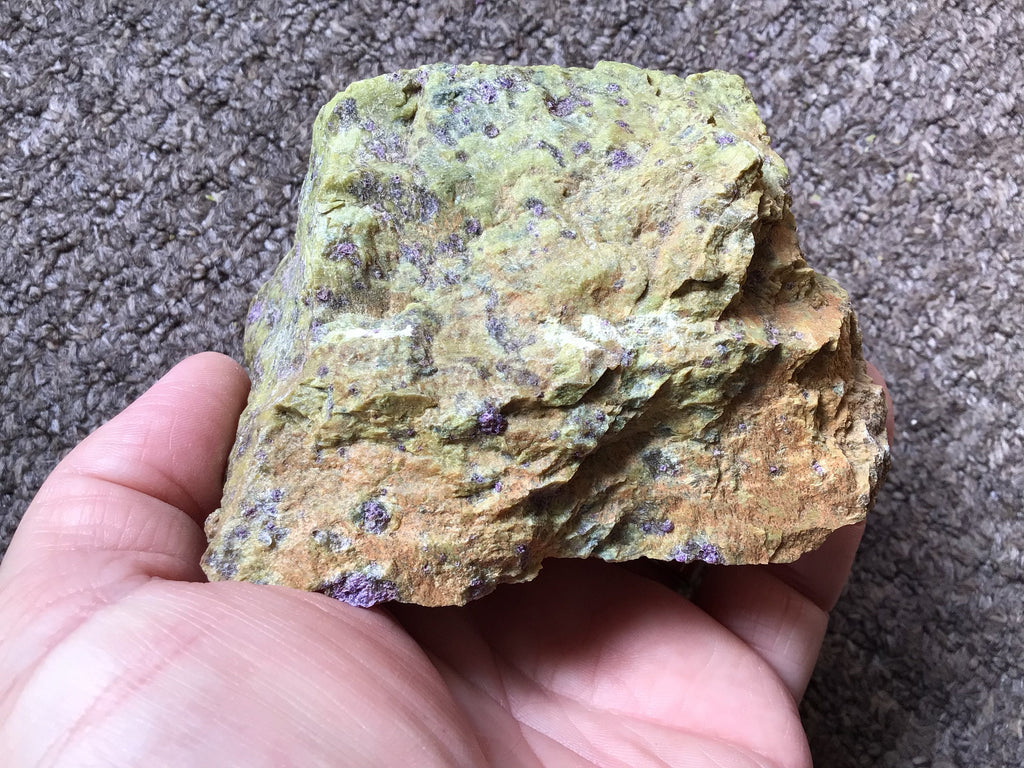 381g Atlantisite Rough Piece 10A
