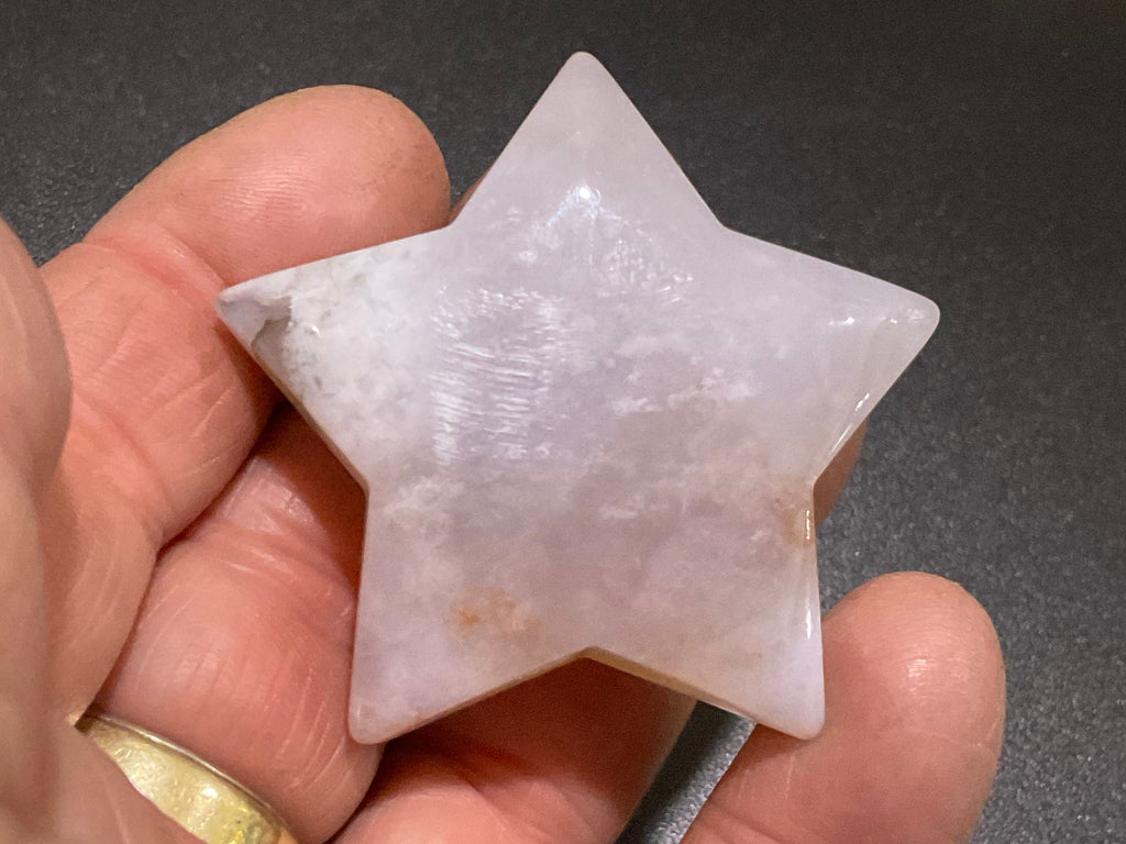 42g Flower Agate Star 5A