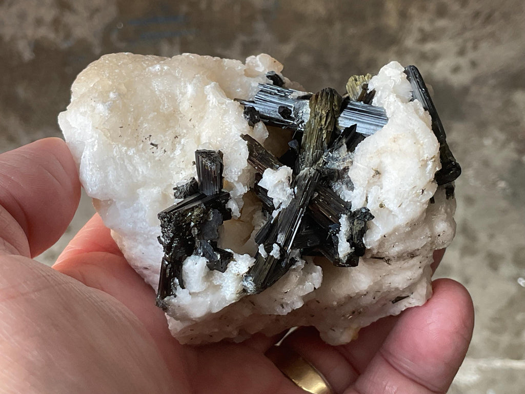 298g Green Elbaite (Tourmaline) in Albite Specimen 2C from Pakistan