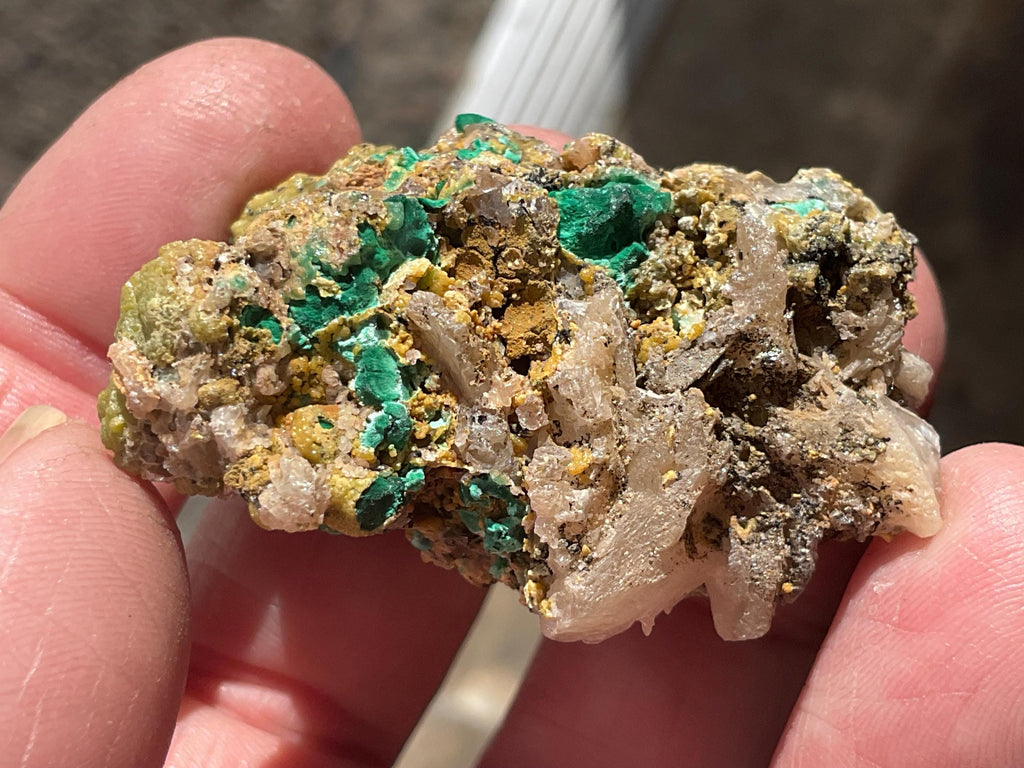 52g Australian Malachite, Cerussite and Pyromorphite Specimen 2B from Rum Jungle