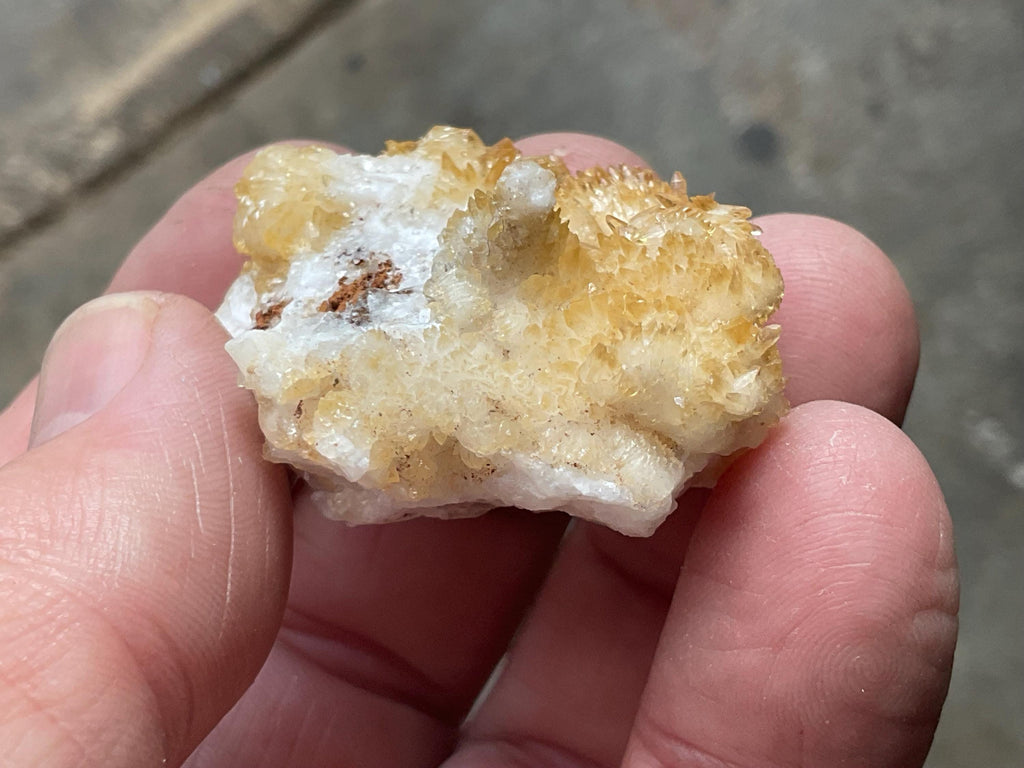 26g Amber Calcite Specimen 1B from Guizhou, China