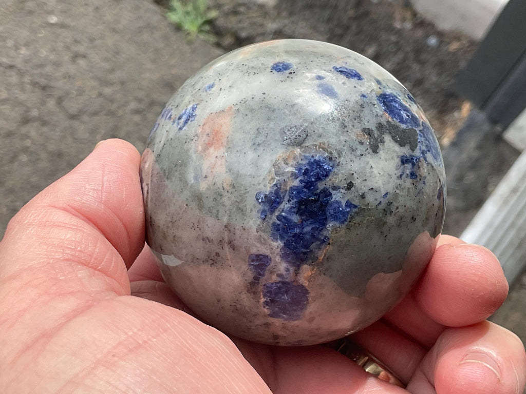 328g Sodalite Sphere C