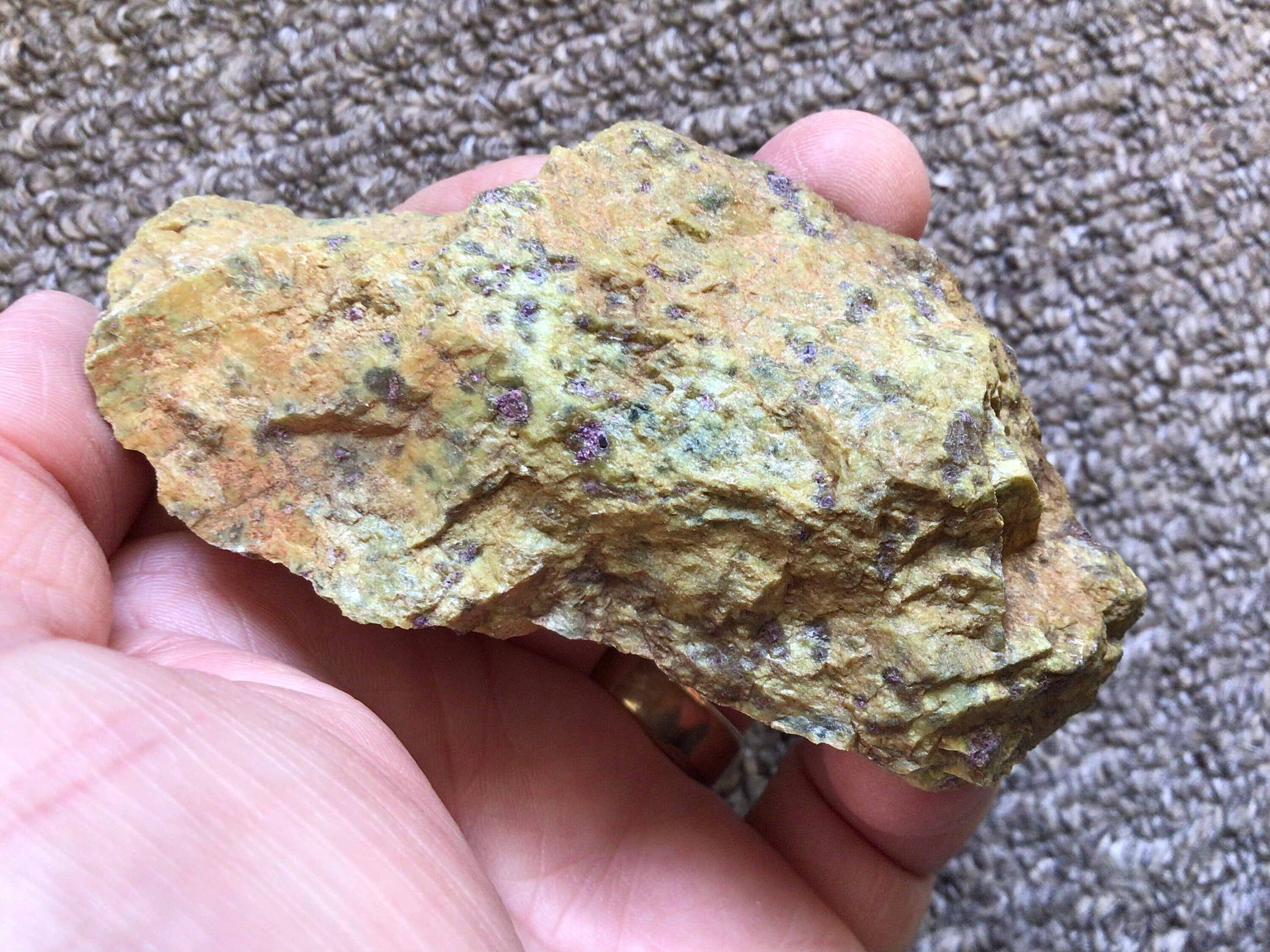 114g Atlantisite Rough Piece 6B