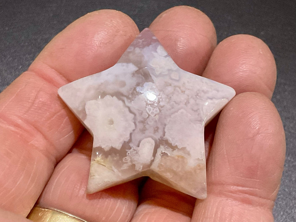 24g Flower Agate Star 1A