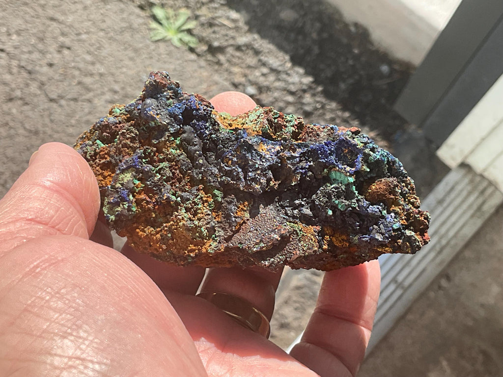 222g Azurite with Malachite Specimen 6B from Anhui, China
