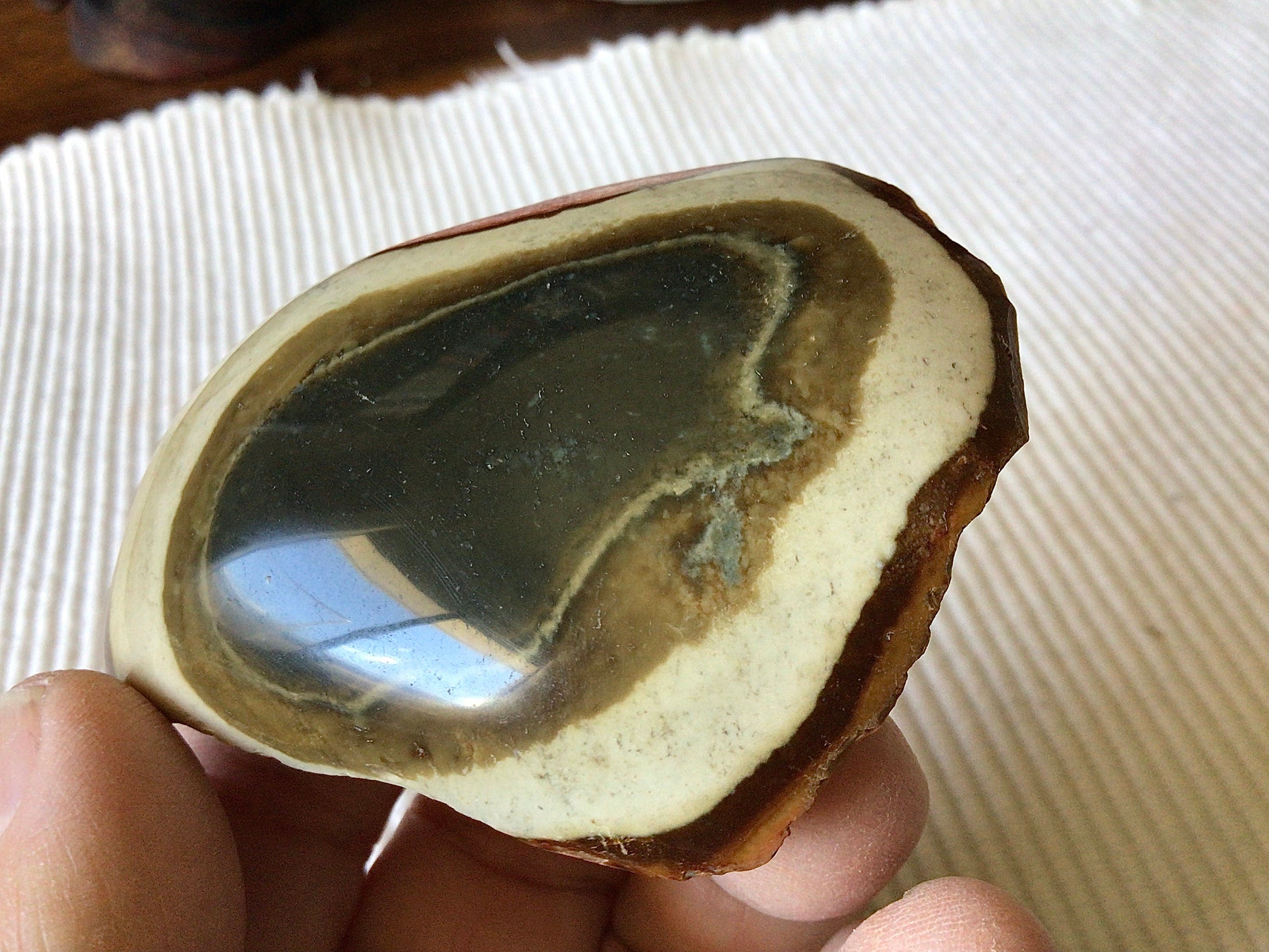 100g Polychrome Jasper One Side Polished 14C
