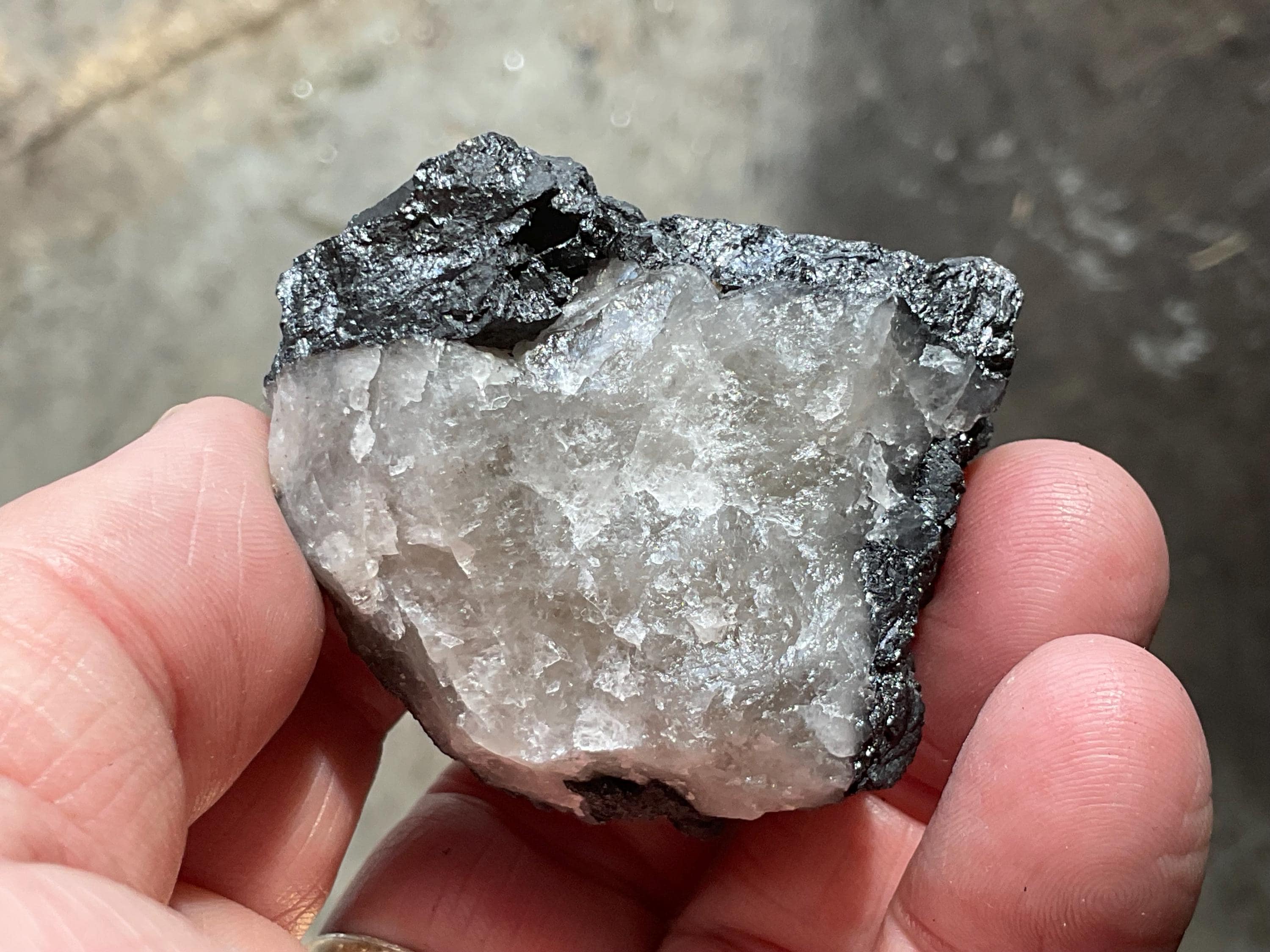 RESERVED FOR MEREDITH **122g Wolframite Specimen 1A from Wolfram Camp