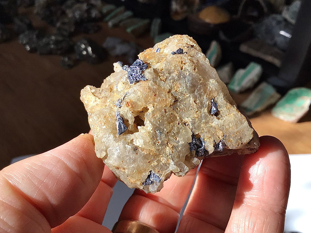 96g Australian Molybdenite Specimen 2D