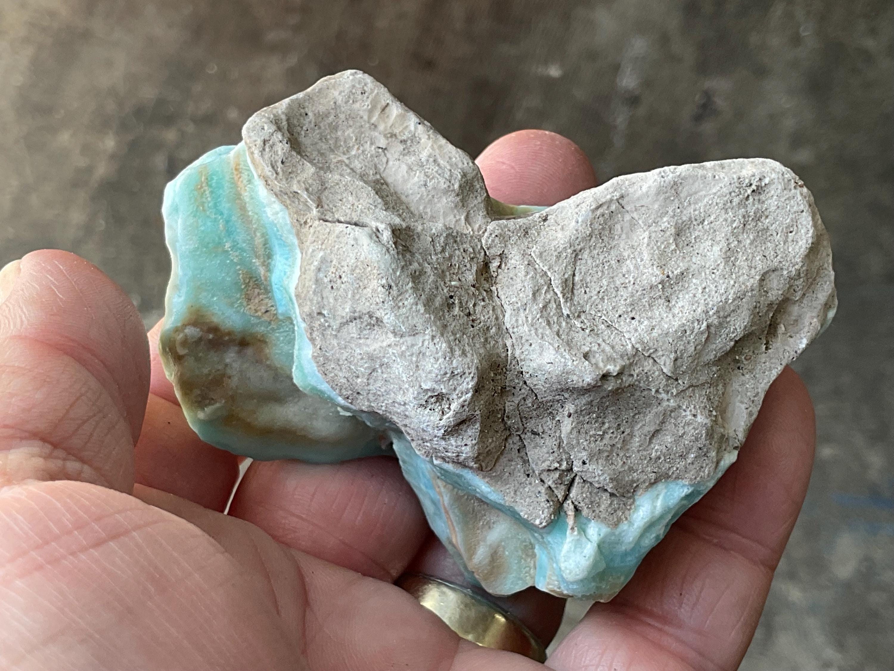 166g Botryoidal Blue Aragonite Specimen 6A
