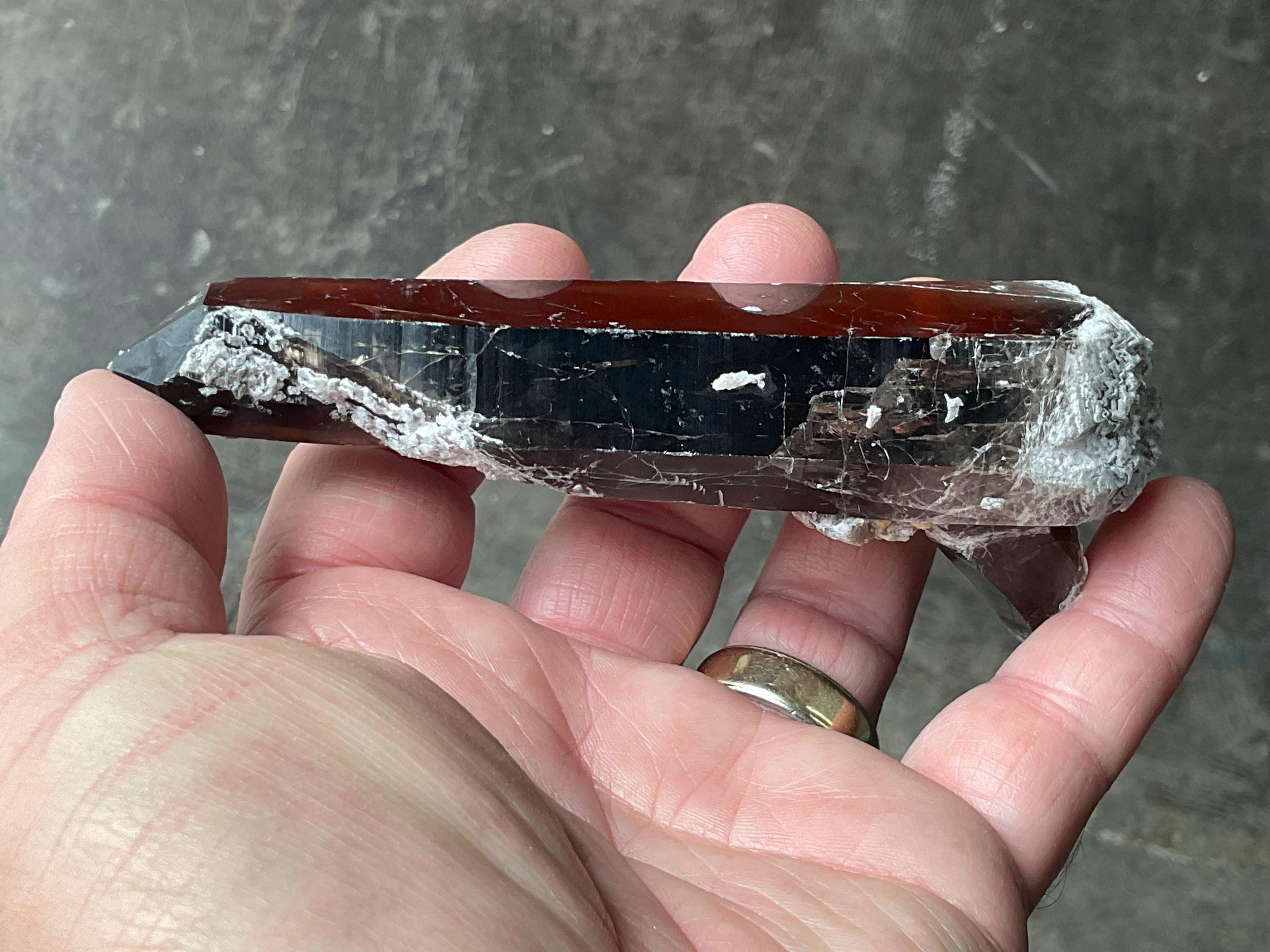 136g Smokey Quartz + Specimen 4A from Inner Mongolia