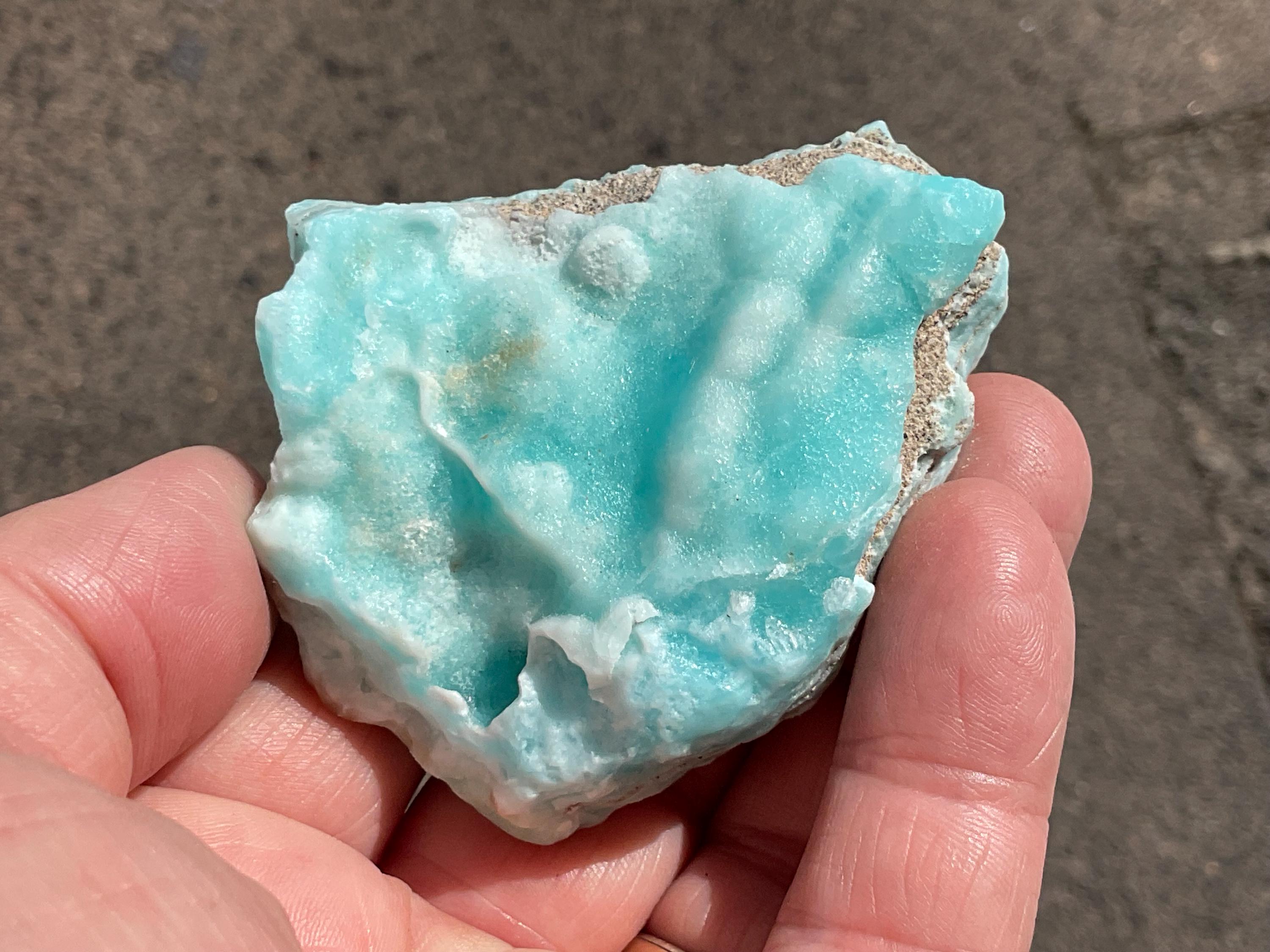 108g Botryoidal Blue Aragonite Specimen 3B