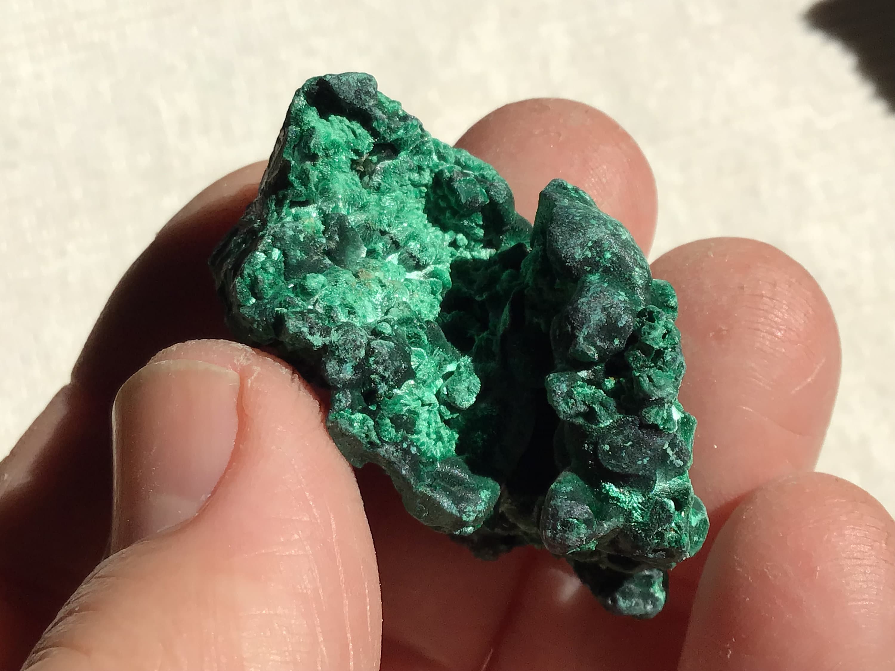 25g Silky Congolese Malachite Specimen 2B