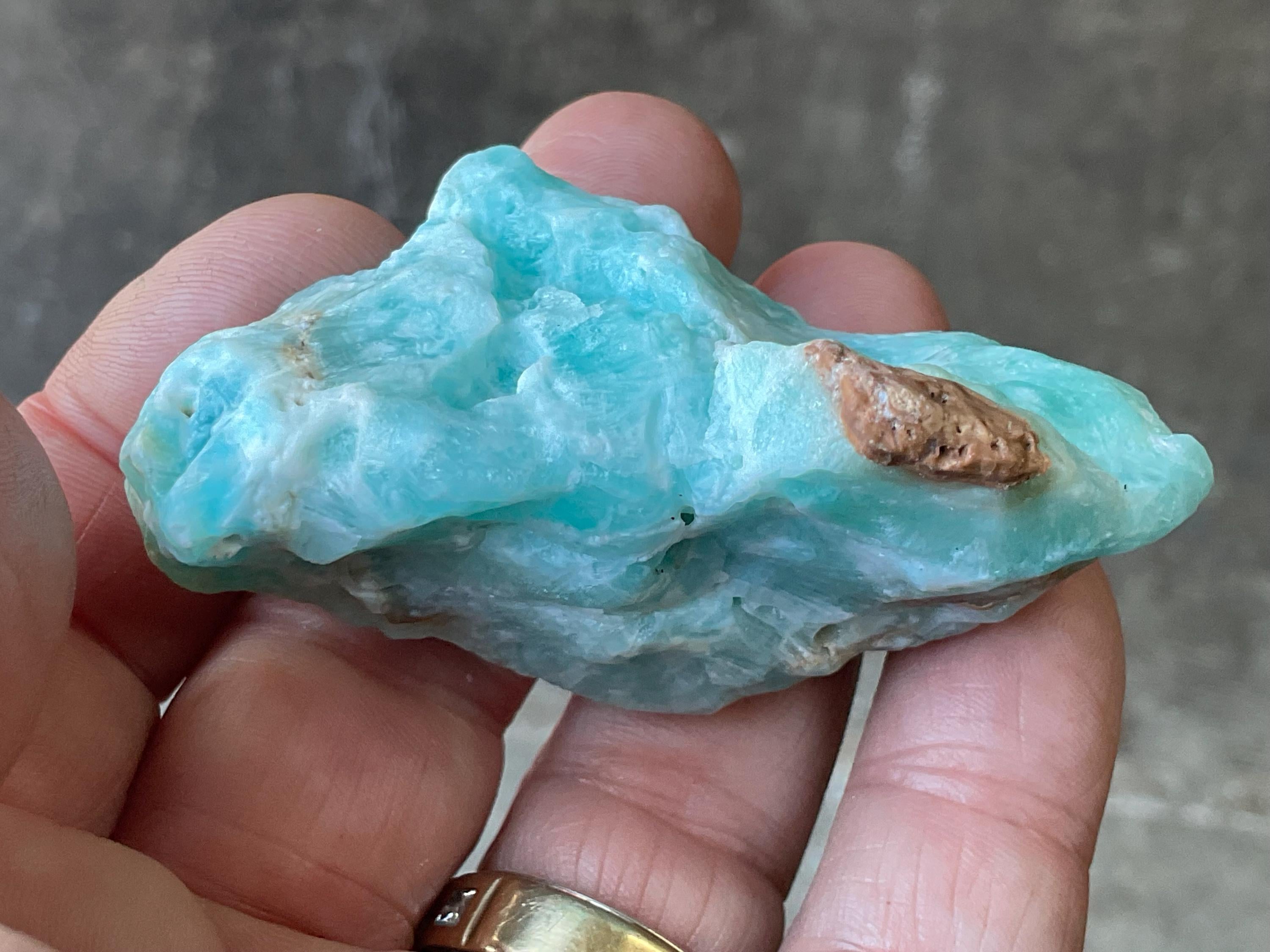 74g Botryoidal Blue Aragonite Specimen 2A