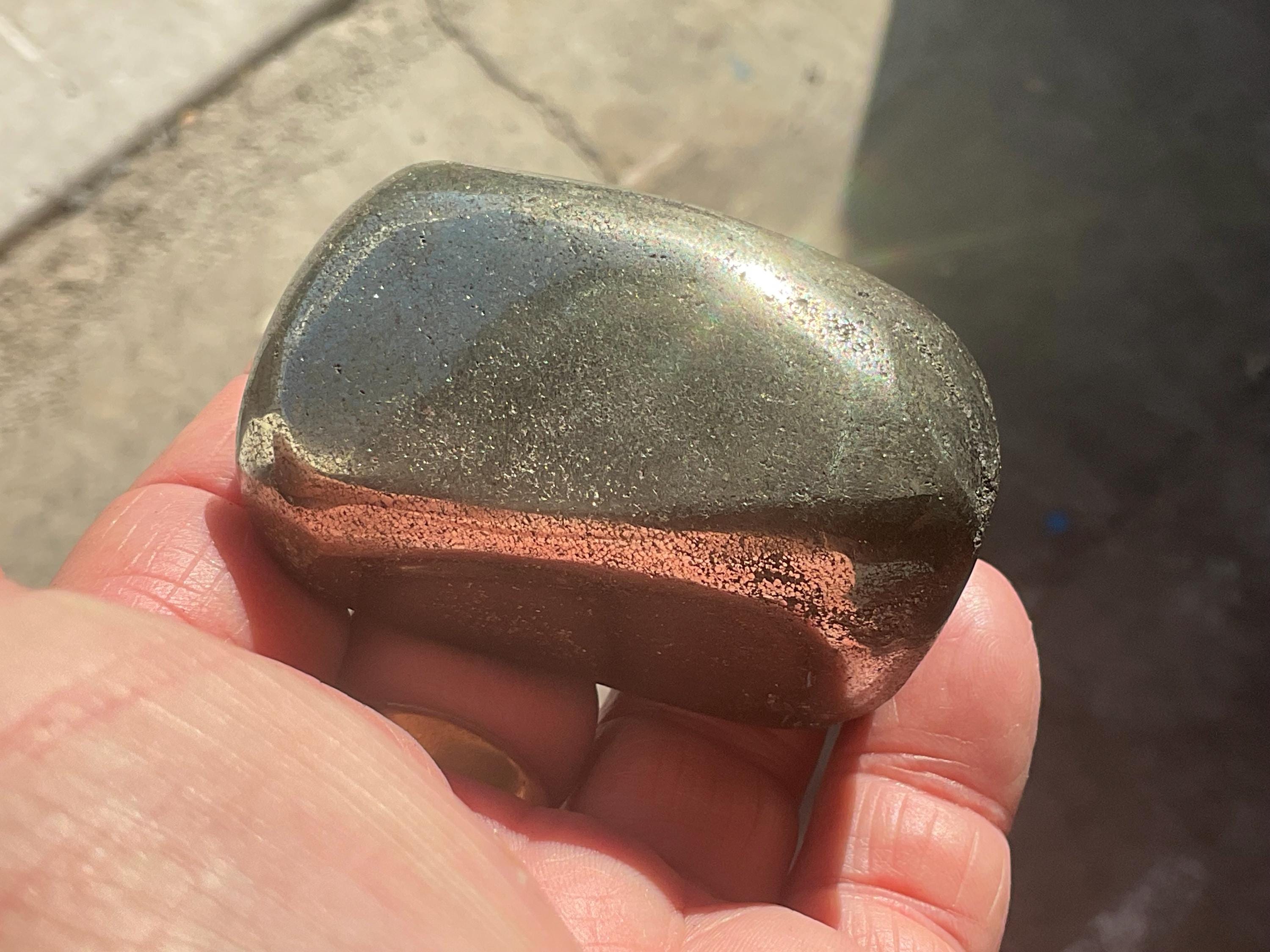 266g Pyrite Polished Freeform 6B