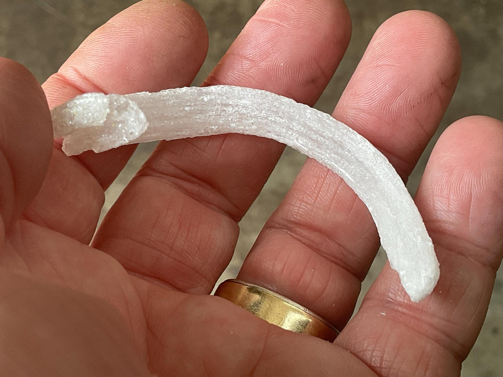 8g Rams Horn Selenite Specimen 3A