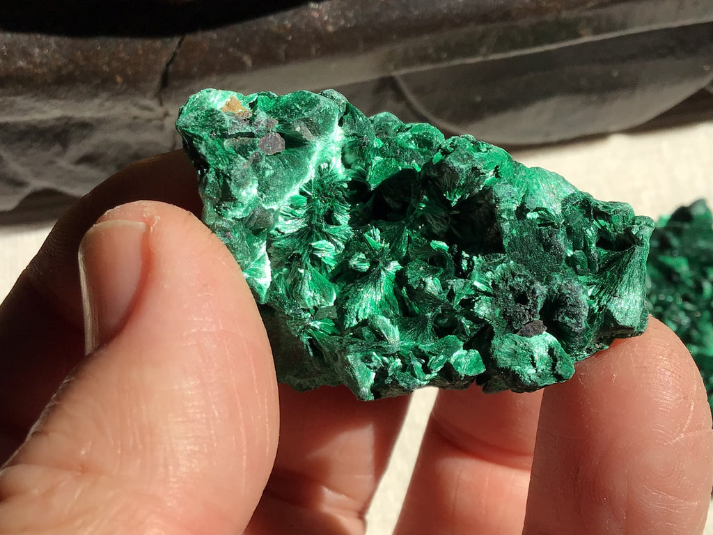 36g Silky Congolese Malachite Specimen 4B