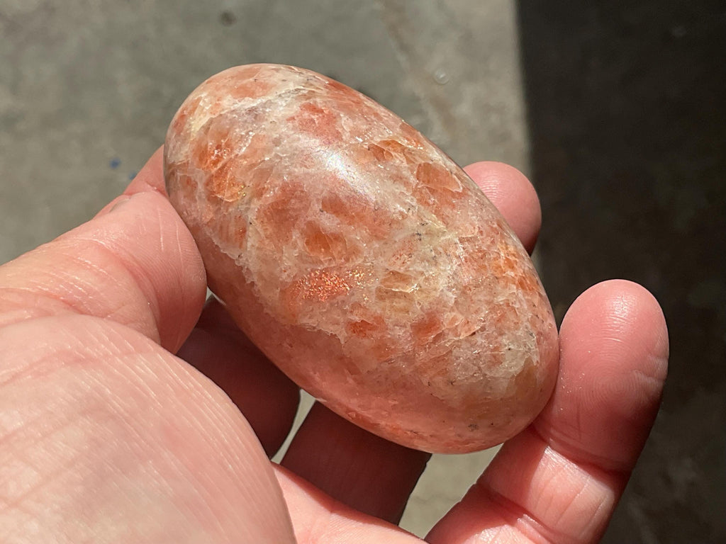 142g Polished Sunstone Egg A