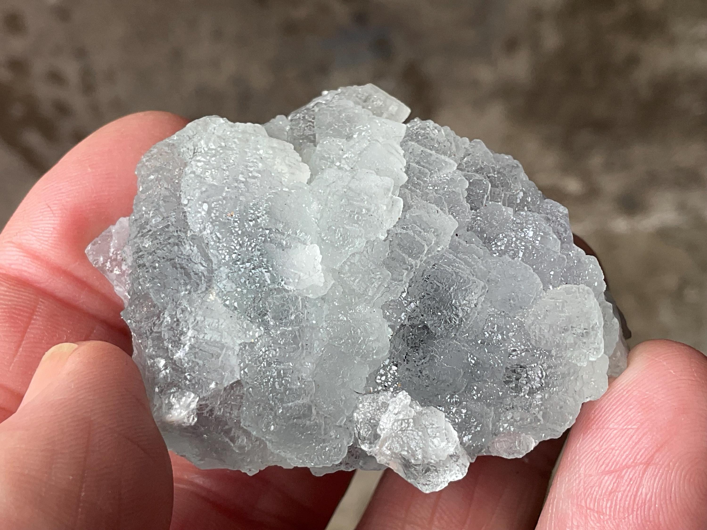 86g Botryoidal Pastel Fluorite Specimen 2B from Henan, China